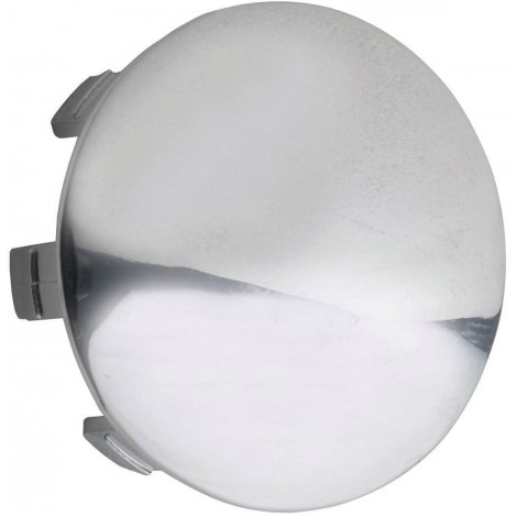 Rothley Shallow End Cap in Chrome Finish for Hand Rail System